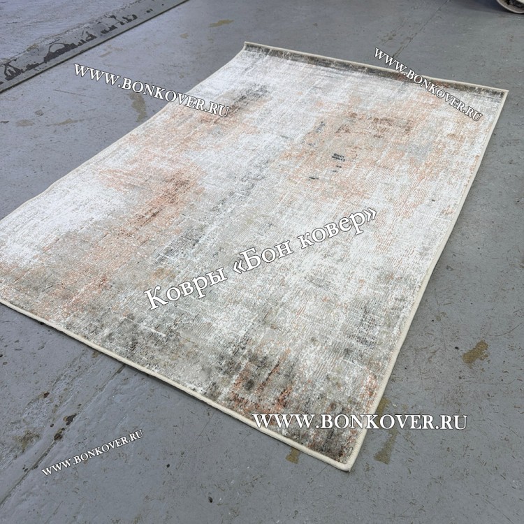 Бельгийский ковер из артшелка дизайн 106 Разноцветный